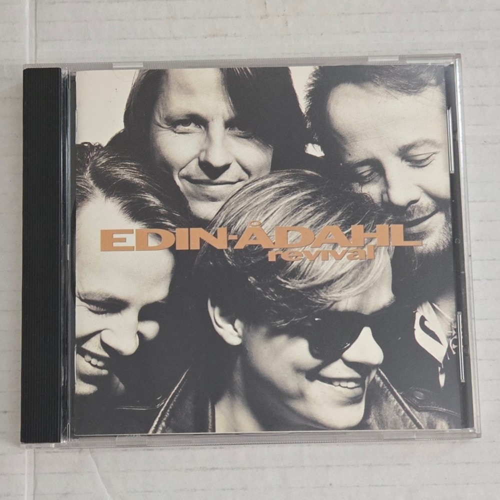Edin Adahl Revival CD 1991 Promo Demo Vintage Swedish Christian‎ Rock Alarma